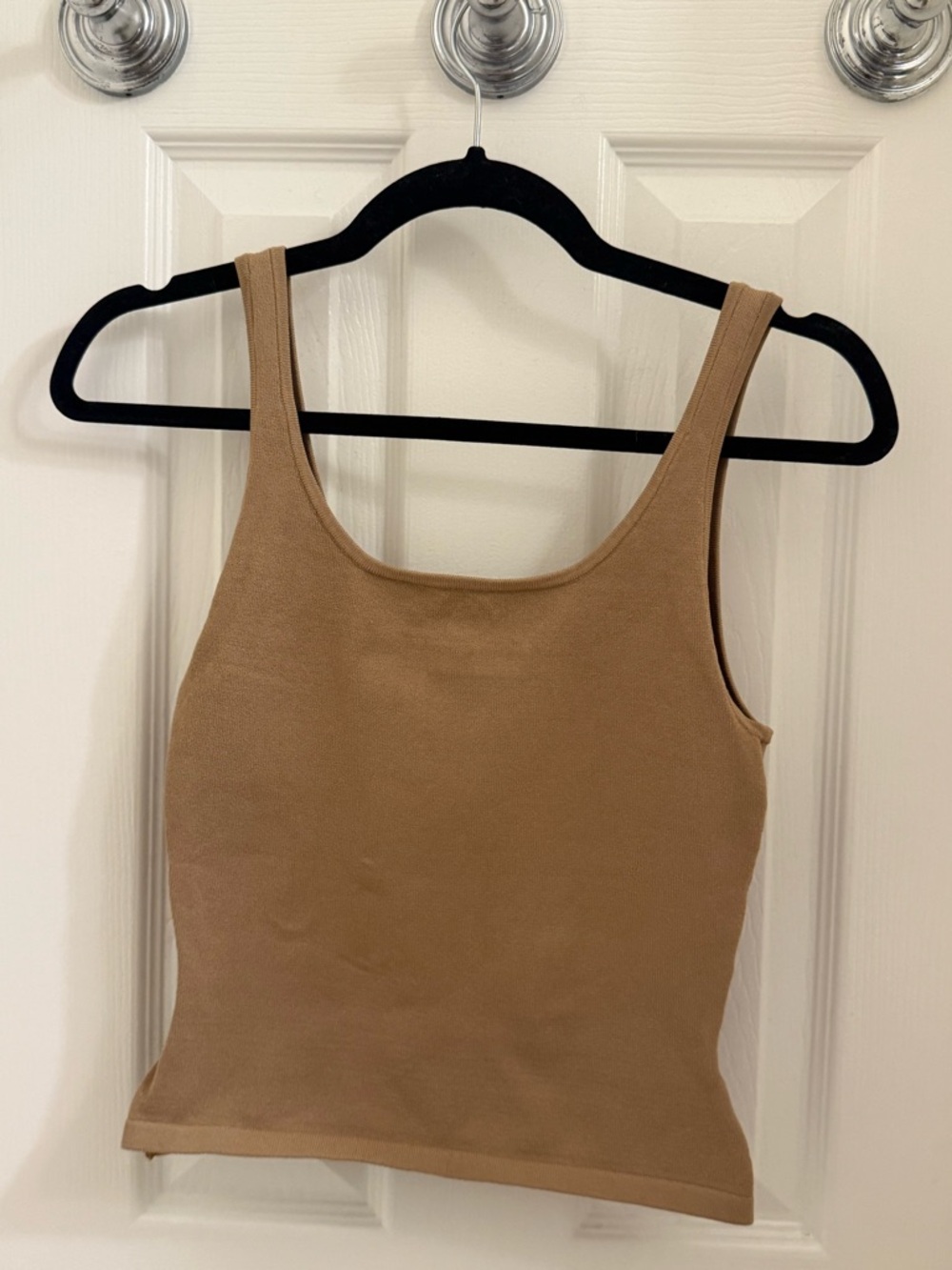 Aritzia Babaton Tan Scoop Tank